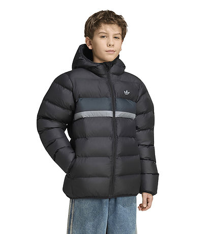 adidas Originals Dynejakke - Puffer Blocking - Sort