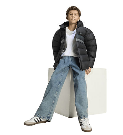 adidas Originals Dynejakke - Puffer Blocking - Sort