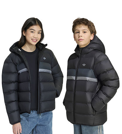 adidas Originals Dynejakke - Puffer Blocking - Sort