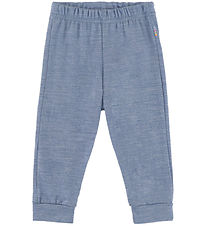 Joha Leggings - Uld - Mørkeblå