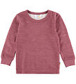 Joha Bluse - Uld/Bambus - Bordeaux