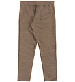 Joha Leggings - Uld/Silke - Brun