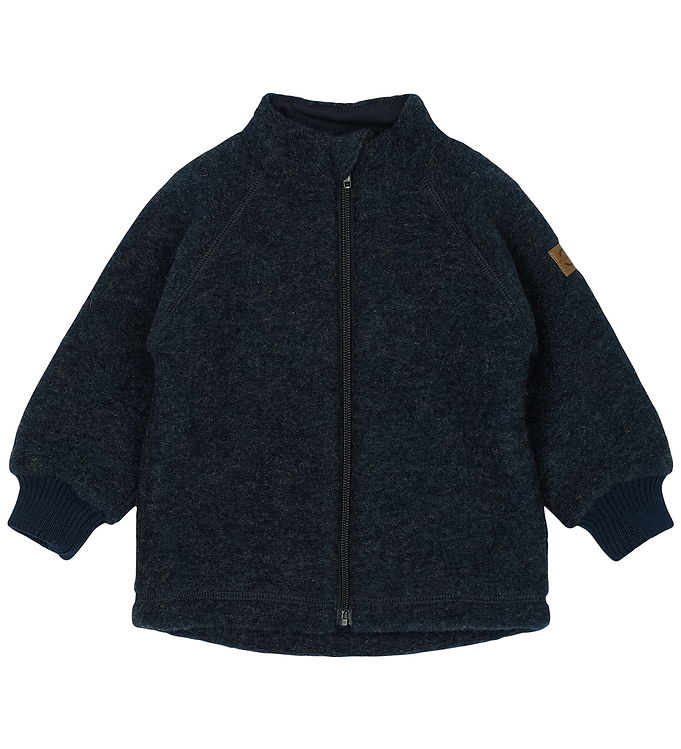 Mikk-Line Cardigan - Uld/Bomuld - Blue Nights