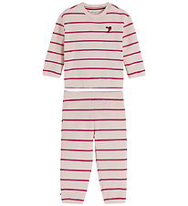 Tommy Hilfiger Sweatsæt - Whimsy Pink Stripe