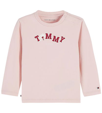 Tommy Hilfiger Bluse - Whimsy Pink m. Print