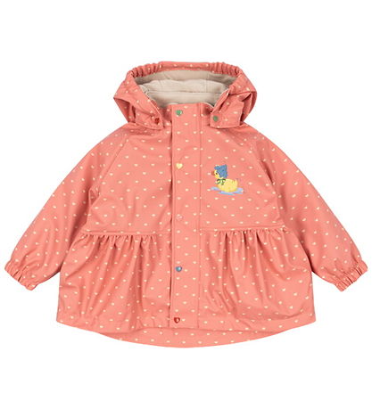 Konges Sløjd Regntøj m/u Seler/Fleece - PU - Rainy Palme Ducklin