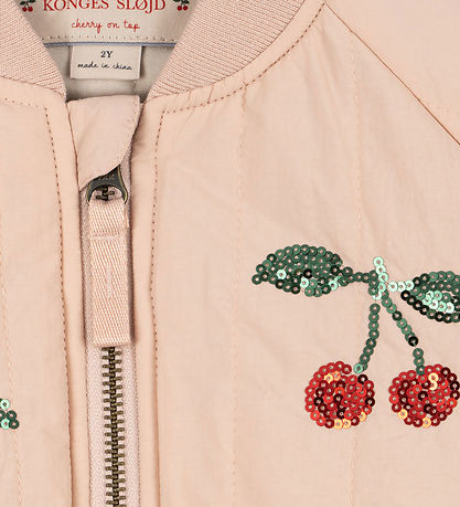 Konges Sløjd Termojakke - Quiltet - Juno Bomber - Cameo Rose