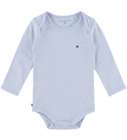 Tommy Hilfiger Bodyer l/æ - 3-pak - Sky Blue Stripes