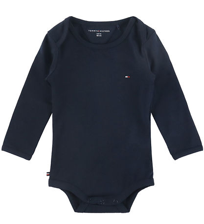 Tommy Hilfiger Bodyer l/æ - 3-pak - Sky Blue Stripes