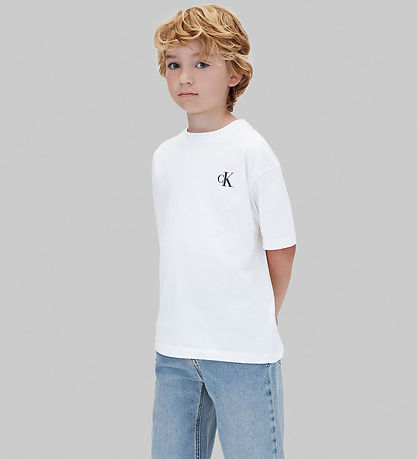 Calvin Klein T-shirts - 2-pak - Monogram - Black/White