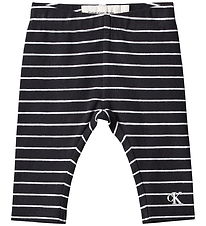 Calvin Klein Leggings - Monogram - Black Stripe