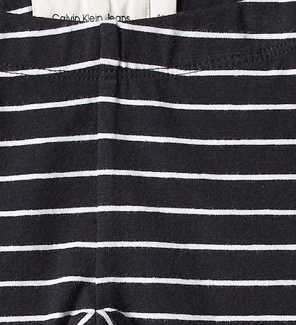 Calvin Klein Leggings - Monogram - Black Stripe