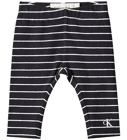 Calvin Klein Leggings - Monogram - Black Stripe