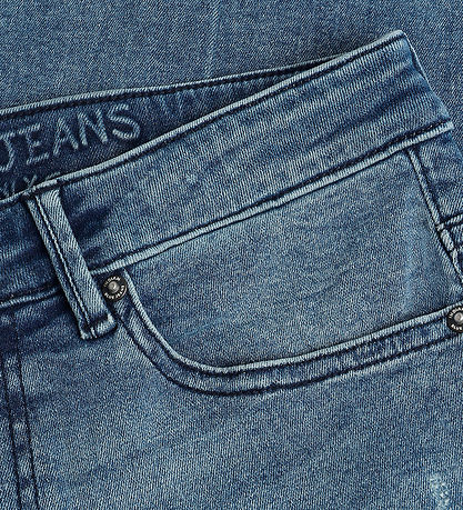 Indian Blue Jeans Jeans - Wide Loose Fit - Medium Denim