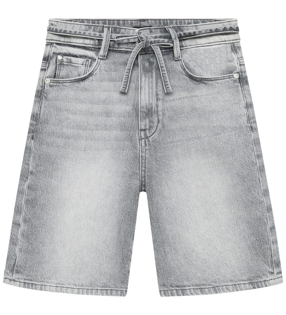 Indian Blue Jeans Shorts - Light Grey Denim - Indian Blue Jeans - 16 ans 176 - Shorts 50$