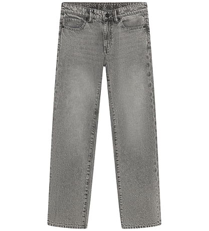 Indian Blue Jeans Jeans - Wide Loose Fit - Light Grey Denim