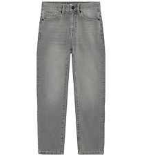 Indian Blue Jeans Jeans - Baggy Straight Fit - Used Grey Denim