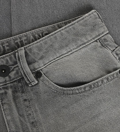 Indian Blue Jeans Jeans - Baggy Straight Fit - Used Grey Denim