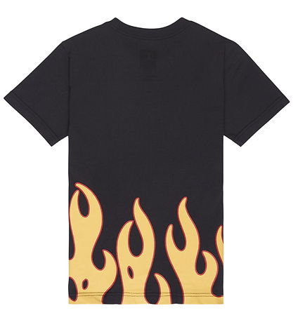 DC Shoes T-shirt - Burning Diamonds - Sort