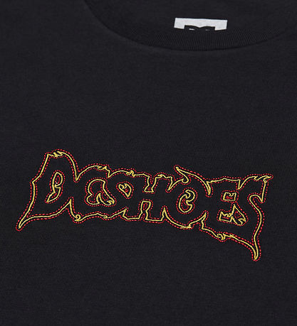 DC Shoes T-shirt - Burning Diamonds - Sort