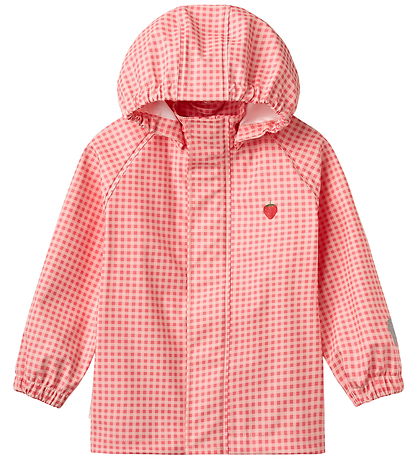 Flöss Regntøj - Dew - Pink Rose Gingham