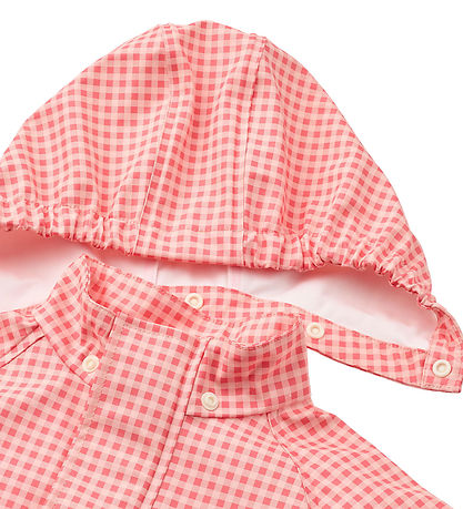 Flöss Regntøj - Dew - Pink Rose Gingham