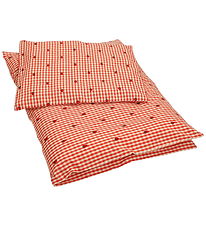 Flöss Sengetøj - Junior - Berry Gingham