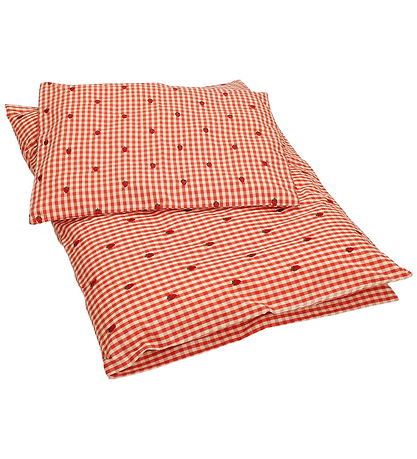 Flöss Sengetøj - Junior - Berry Gingham