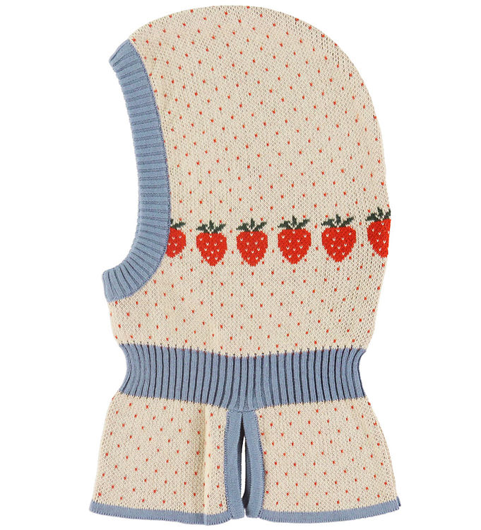 Flöss Elefanthue - Strik - Louise - Warm Cotton Berry