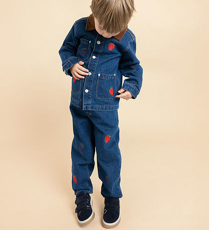 Flöss Jeans - Sage - Mid Blue