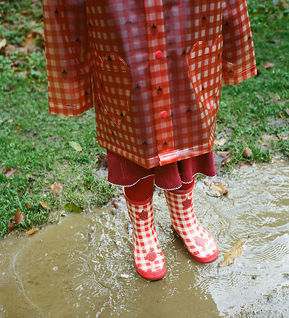 Flöss Gummistøvler - Misty - Berry Gingham