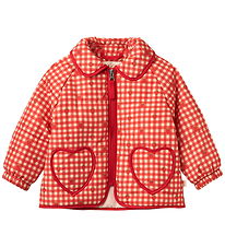 Flöss Dynejakke - Molly - Red Berry Gingham