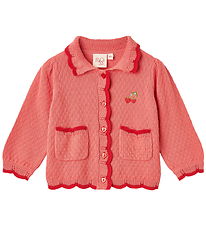 Flöss Cardigan - Strik - Bloom - Blossom Pink