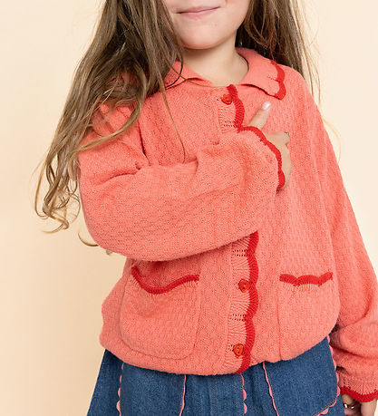 Flöss Cardigan - Strik - Bloom - Blossom Pink