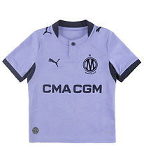 Puma Fodboldtrøje - OM Third Jersey Replica Jr - Lavender Pop/Ne