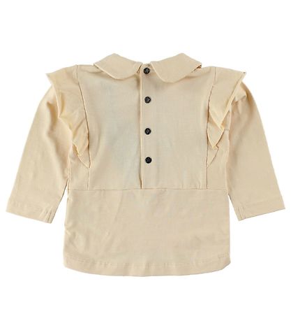 En Fant Blouse - Light Peach w. Ostrich/Ruffles En Fant Blouse - Light Peach w. Ostrich/Ruffles