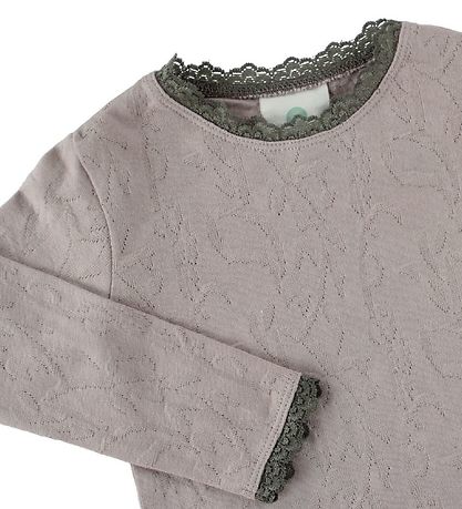 En Fant Blouse - Lavender w. Pointelle En Fant Blouse - Lavender w. Pointelle