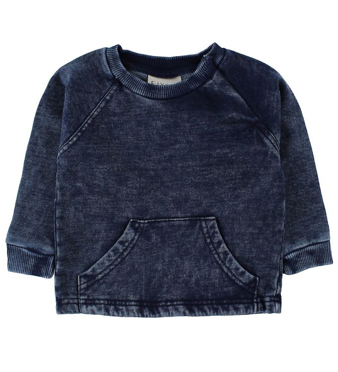 Fixoni Sweatshirt - Mørk Denim