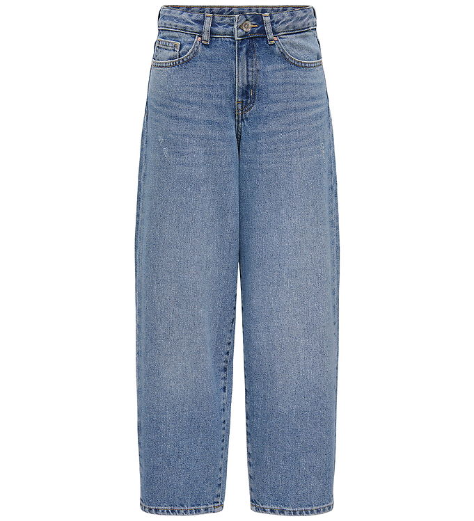 Kids Only Jeans - KogGianna-Ella - Baggy - Medium Blue Denim