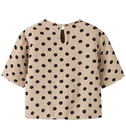Name It T-shirt - NmfNina - Sesame