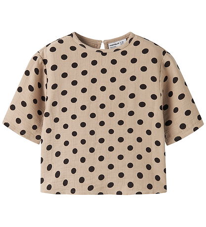 Name It T-shirt - NmfNina - Sesame