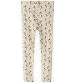 Lil Atelier Leggings - NmfGayo - Slim - Turtledove/Artichoke