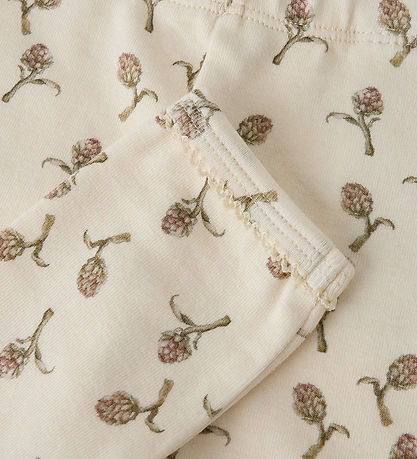 Lil Atelier Leggings - NmfGayo - Slim - Turtledove/Artichoke