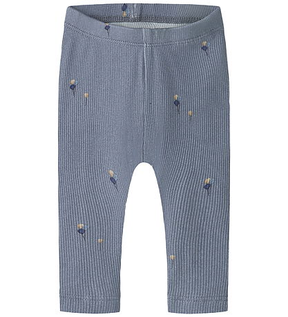 Name It Leggings - NbmNapoleon - Rib - Tradewinds