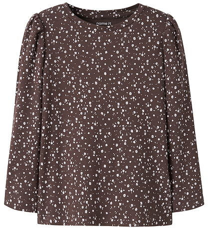 Name It Bluse - NmfNicole - Rib - Slim - Shopping Bag