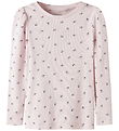 Name It Bluse - NmfNicole - Rib - Slim - Raindrops On Roses