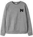 Name It Sweatshirt - NkmNilan - Grey Melange