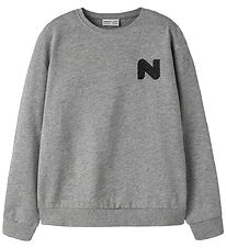 Name It Sweatshirt - NkmNilan - Grey Melange
