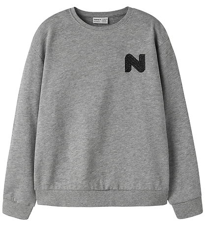 Name It Sweatshirt - NkmNilan - Grey Melange