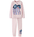 Name It Nattøj - 2-delt - Noos - NkfAnda Nightset - Sort